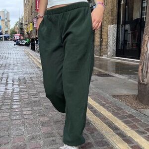 Brandy Melville Green Sweatpants